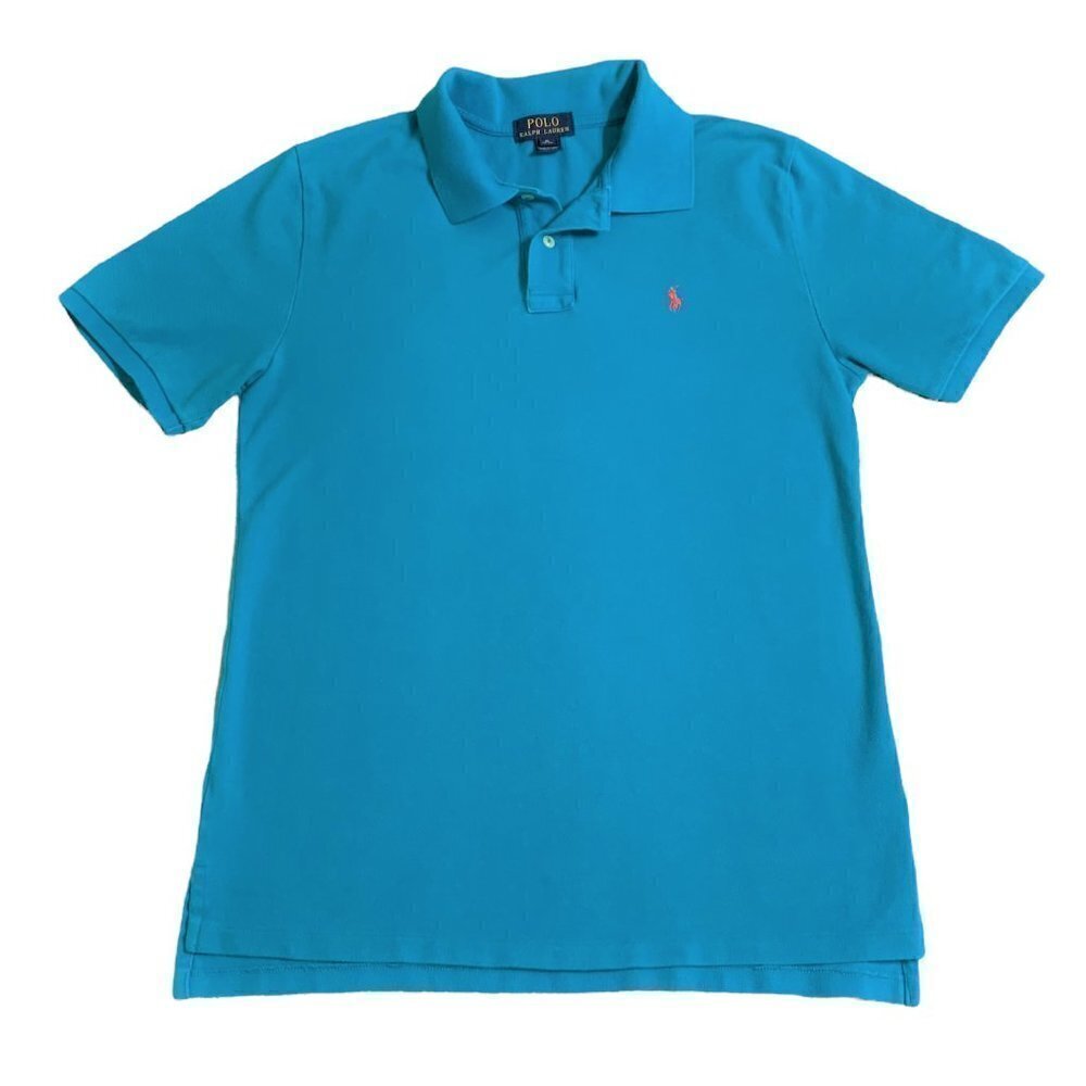 POLO by Ralph Lauren Polo blue with pink horse Kid's Size XL